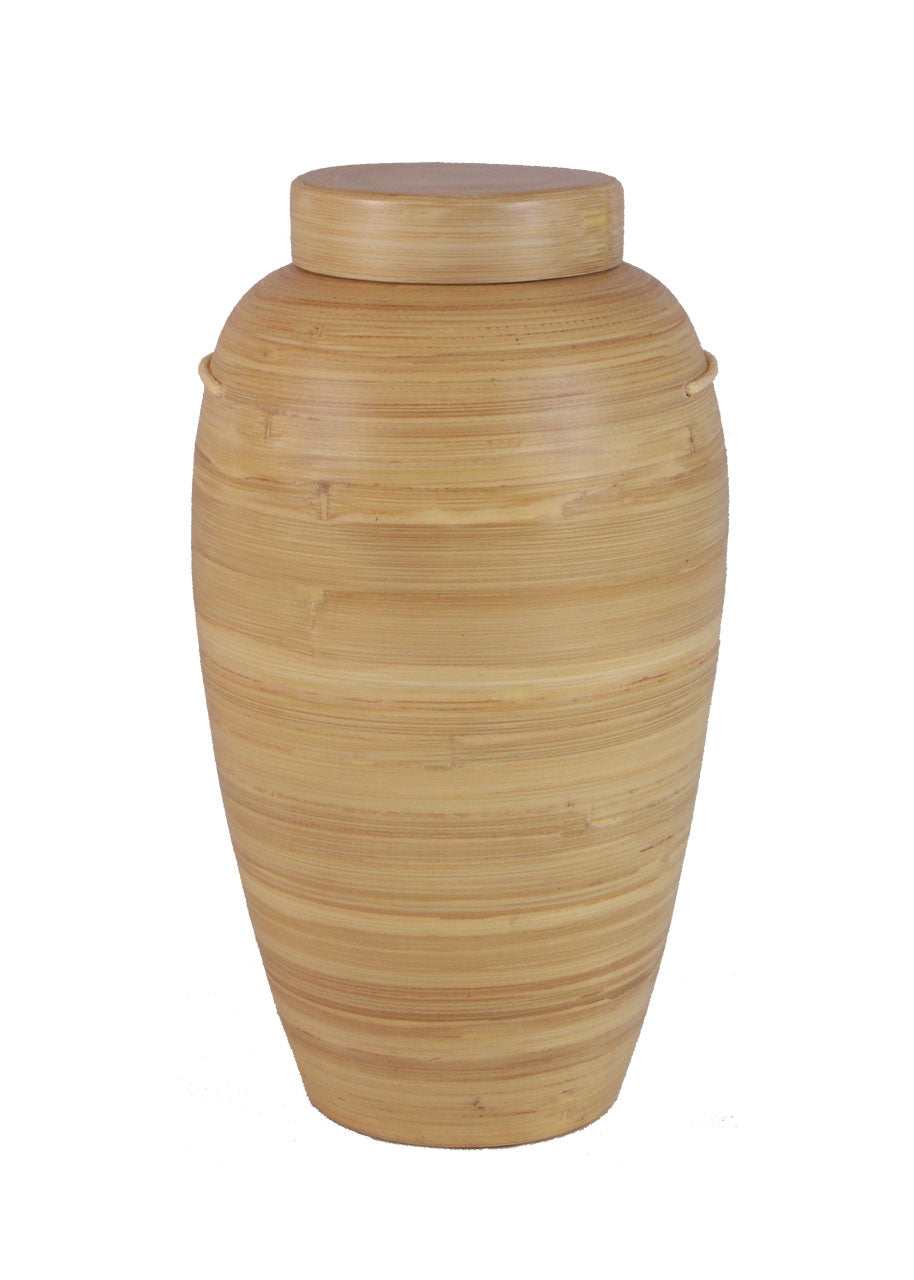 Bambus Urne Natur – Nr. 29